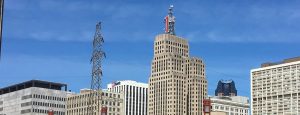 View of the downtown St. Paul skyline