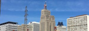View of the downtown St. Paul skyline